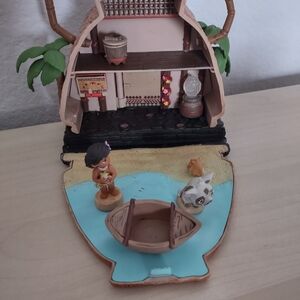 Tropical Playset with Boat and Figures